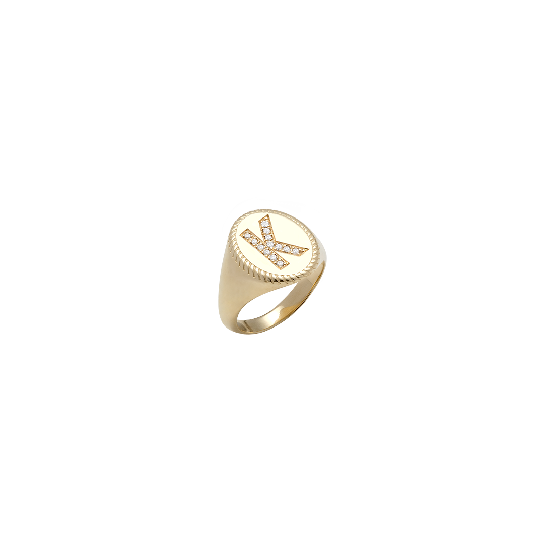 Signet Ring Yellow Gold