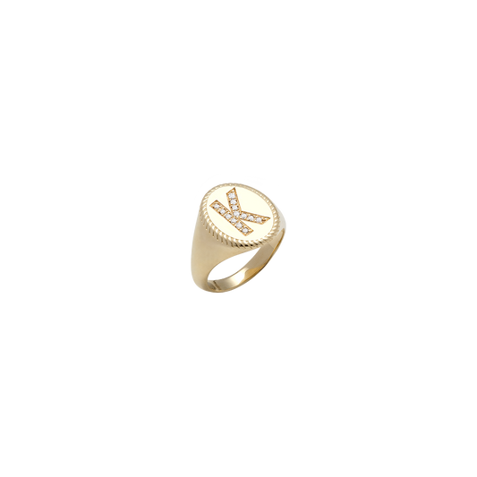 Signet Ring Yellow Gold