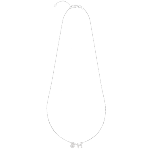 Diamond Initial Necklace